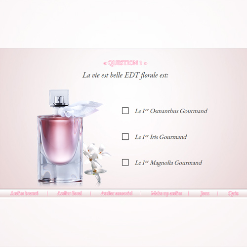 Lancôme : Atelier Beauté